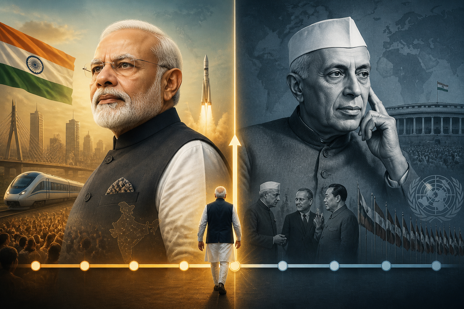 पीएम मोदी ने नेहरू को पछाड़ सर्वाधिक लंबे कार्यकाल का रिकॉर्ड बनाया