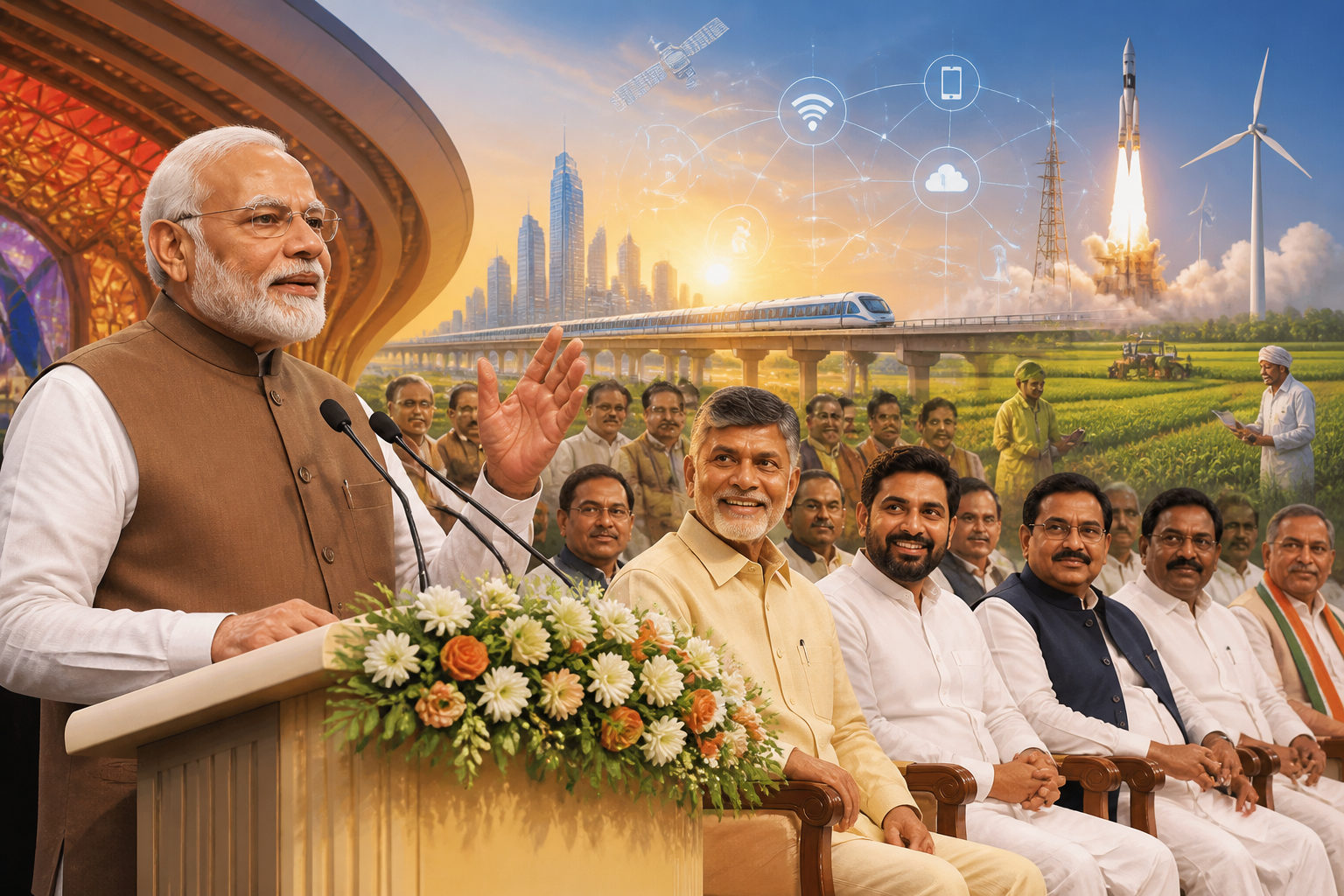 एनडीए ने मोदी को सबसे लंबे समय तक लगातार चुने गए पीएम के रूप में सराहा
