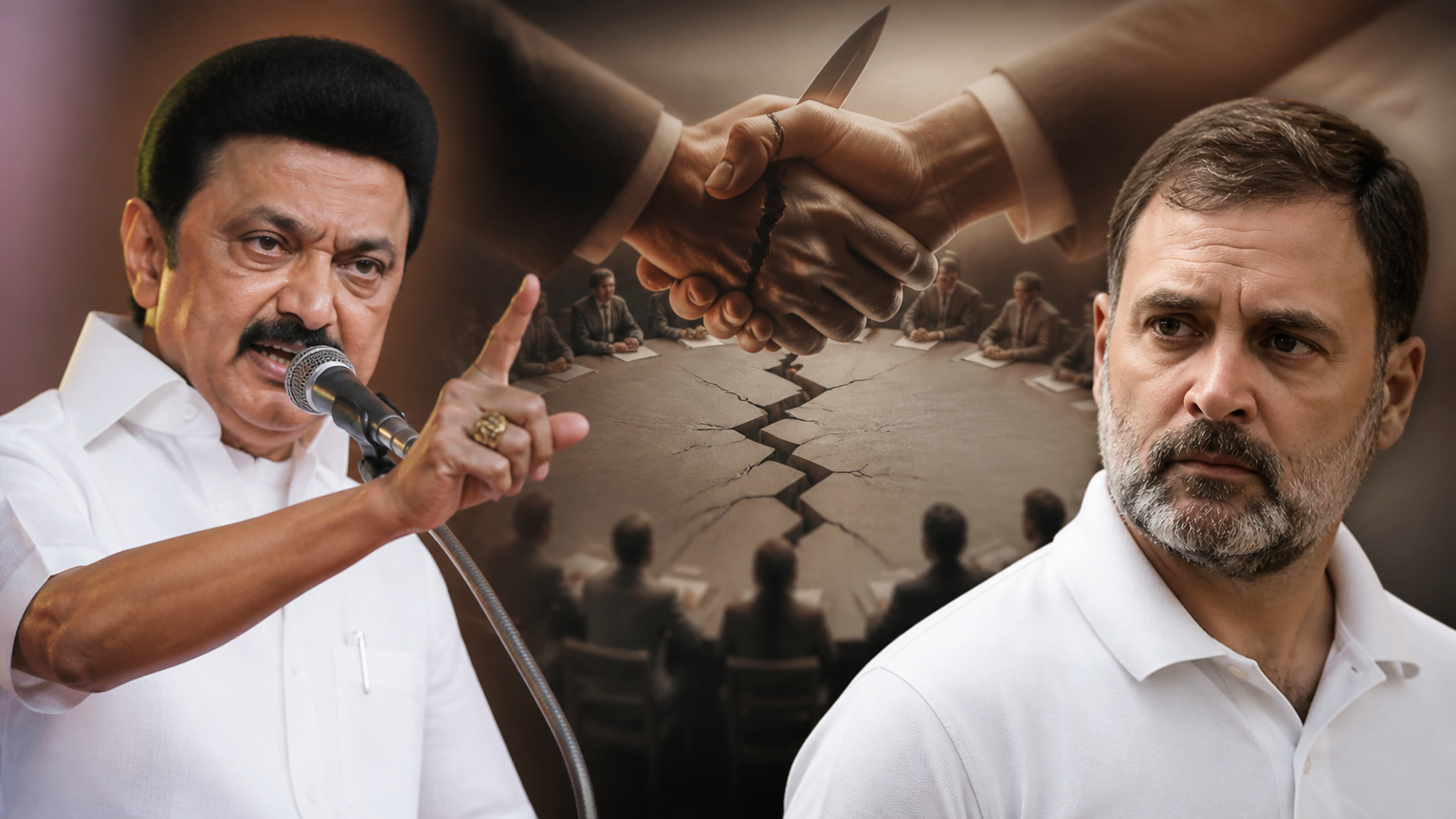 DMK ने राहुल गांधी पर साधा निशाना: INDIA गुट में विश्वासघात और अपरिपक्वता