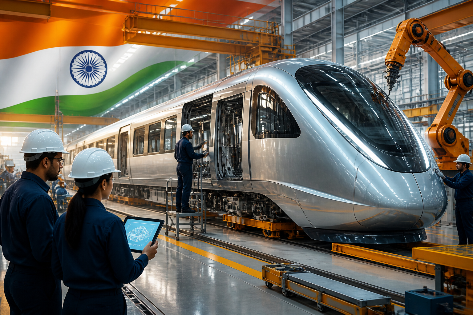 टाटागढ़ रेल सिस्टम्स FY27 तक पूर्ण स्वदेशी एल्यूमीनियम कोच उत्पादन हासिल करेगा